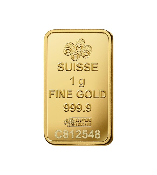 1GR PAMP 999.9 GOLD